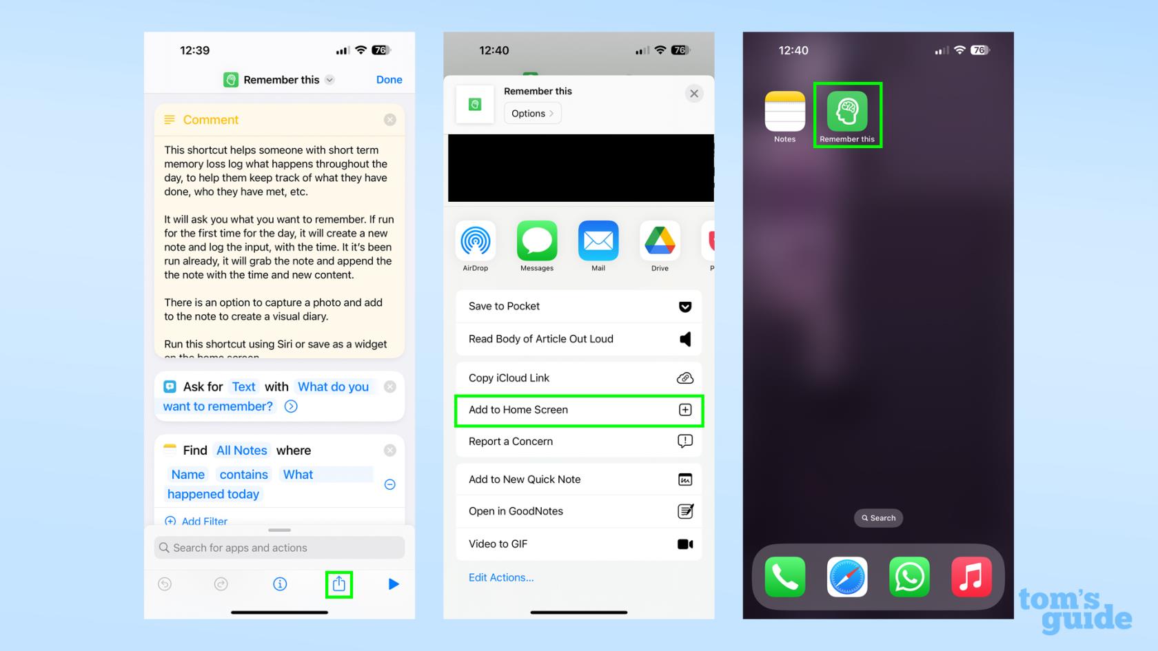 iPhone 的新功能 請記住，此快捷方式是跟踪事物的簡單方法 - 以下是如何使用它