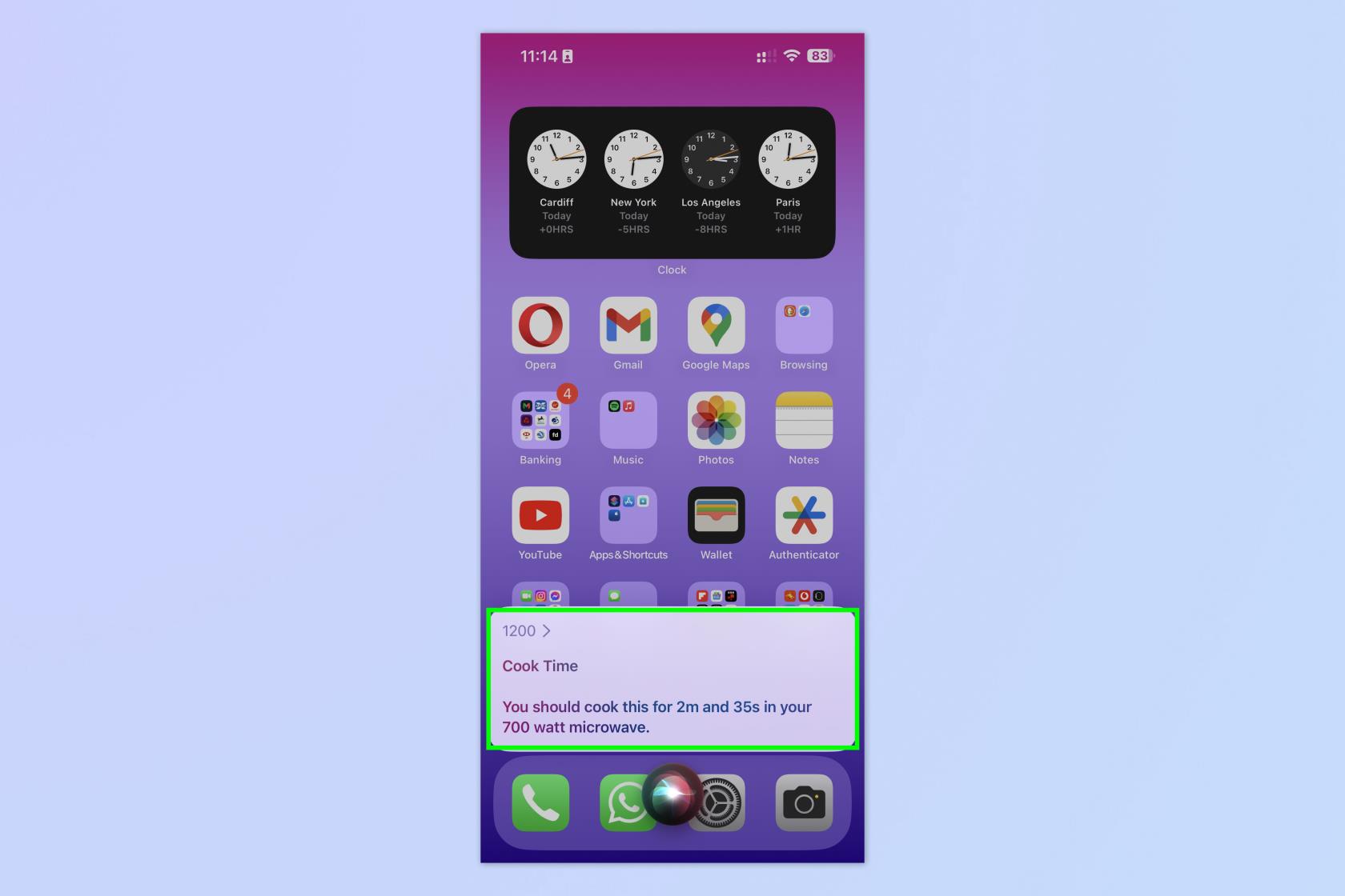 這個 iOS 快捷方式對於使用微波爐的人來說是必須的