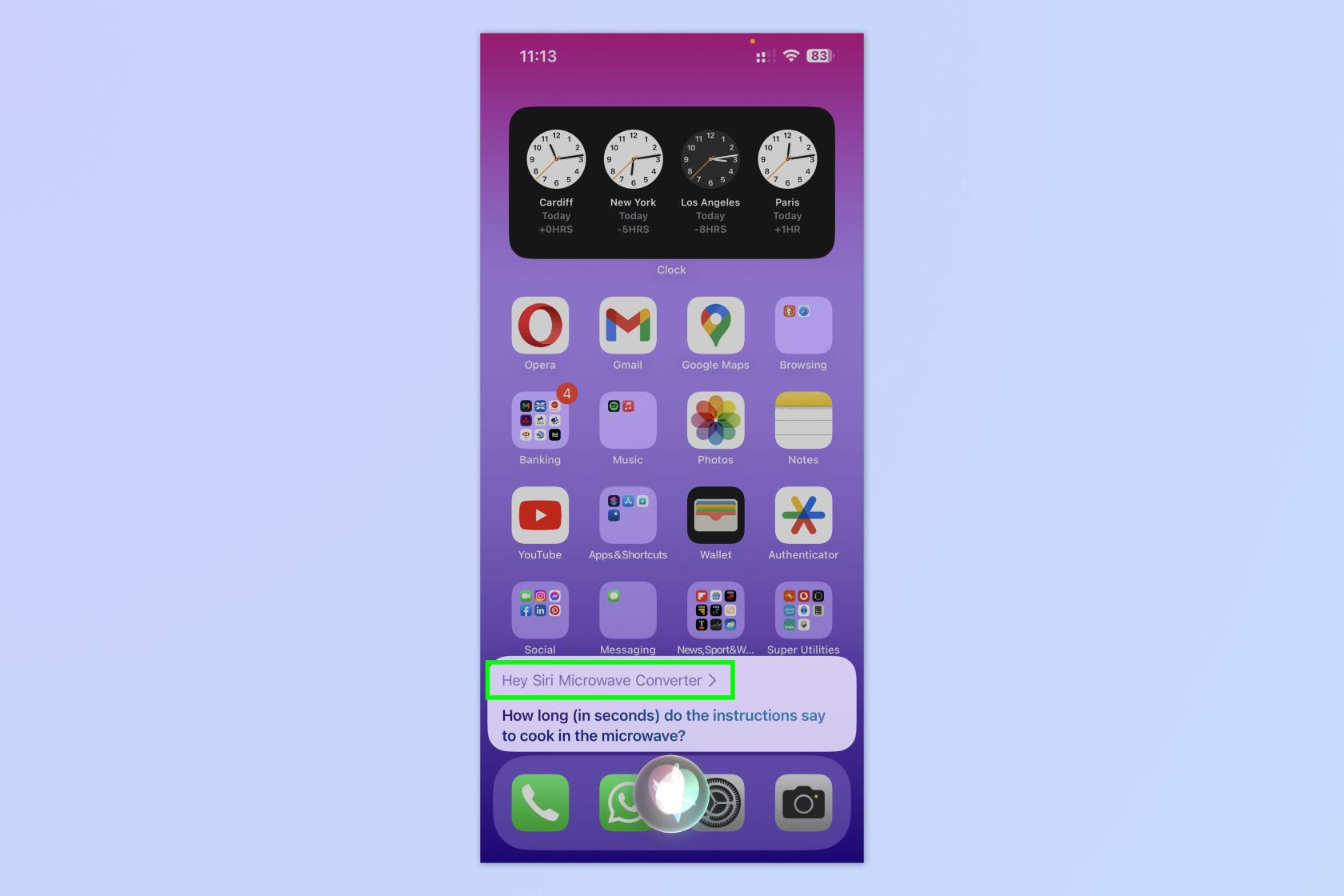 這個 iOS 快捷方式對於使用微波爐的人來說是必須的